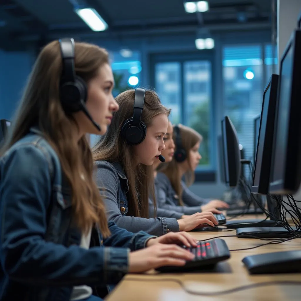 Laboratorio de idiomas